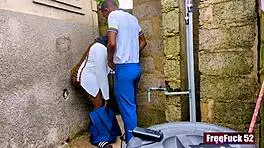 Boyfriend's best friend pounds petite college pussy