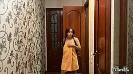 Wow, hiding in closet to bang her on Christmas!