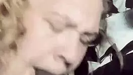 getting that sloppy deepthroat from curvy ebony bbw