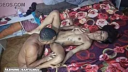 petite latina teen sneaks anal fuck with friend's husband pov big pussy orgasm