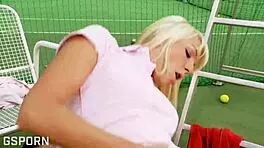oh fuck my tight ass deep in tennis court baby... ugh yeah