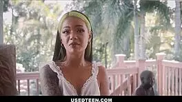 paisley paige petite asian teen fucked anytime by peter green monster cock interracial