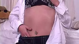 slutty blonde teen takes rough anal pounding hard