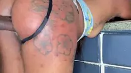 Merry Christmas with Big Black Cock Anal Fun