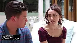 Mandy Muse Feels Cock Slide Into Tight Virgin Asshole Slowly Teaching Anal Riding Cowgirl