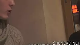 teen gets wildly cheerful with rabbit toy orgasm