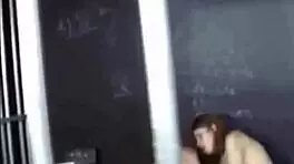 brunette teen babe indulges panty fetish bliss