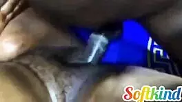 Why won't she stop screaming on my long black cock while I pound her pussy?