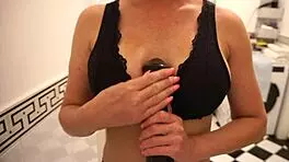 Huge Tits Toy Job Ignites Deep Orgasm