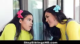 Alina Belle And Maya Farrell Share Passionate Latina Threesome Ecstasy