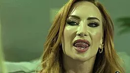 Teen babysitter's job interview turns into steamy group surprise