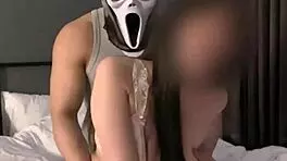 🍑 Before Halloween party, let's fuck hard and get that good pump! 🎃💦