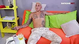 Luscious Latina Gostosa's Big Ass Anal Ride Creampie