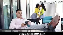 Alina Belle And Maya Farrell Share Passionate Latina Threesome Ecstasy