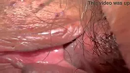 amateur japanese wife licks her shaved pink pussy post-virginity