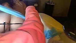 omg my sexy lingerie booty this young 18+ girl's tight holes stretched slow by new toys ugh