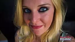 uhh cute coed mya deep bj then pussy pounded hard