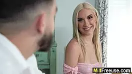 Milf and teen relentlessly used as fuck toys in threesome