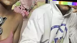 Petite Ebony Takes Big Black Cock on Casual Couch Fuck