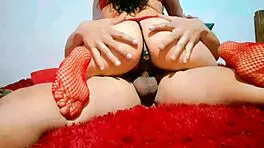 kinky latina anal assfucking big ass shaking colombian couple