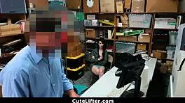 skinny teen stripped naked then fucked hard by punishing officer