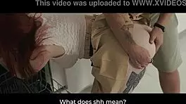 Milf Stuck in Dishwasher Bent Over for Rough Pussy Pounding Cum Covered