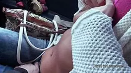 Brunette Amateur Babe's Hardcore Public Car Bang