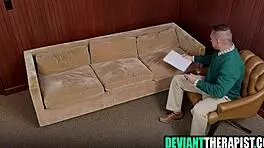 hot blonde teen sisters threesome drilled by therapist