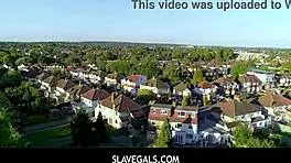 Petite fuck toy teen used freely by dominant older master daily