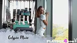 Big Ass Petite Latina Milf Poses and Strips