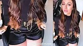 beautiful classy natalia teases clothed in adorable live kik stream looking so horny and cute