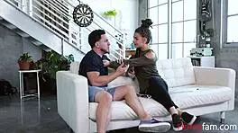 Hey bro, your sexy sis rides you hard in hot fantasy