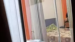 Colombian neighbor rides boyfriend in voyeur skirt upskirt action