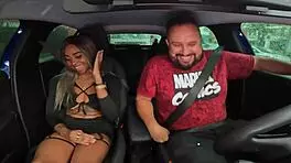 ana strips bare on são paulo streets for juicy public ride