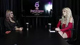 Kyra Sex Sheer Red Lingerie Fetish Tease Display