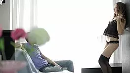 sweet russian gets HUGE ANAL gaping ass to mouth cowgirl