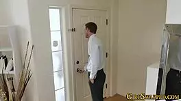 Stockings Petite 18+ Stretched by Massive Cock in HD Fetish