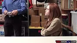 Australian Redhead Teen Caught Shoplifting in US Store