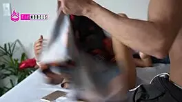 subtle licks build to thrusting