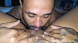 Fucking Tight Young Mulata Pussy in Hotel Creampie Impregnation