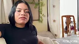 torbe chats up curvy makarena then pounds her wet pussy missionary style cum in mouth