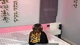 Jeans ripped off friend's wet pussy leads to intense bedroom fuck