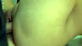 asian teen shoplifter bent over fucked doggystyle in garage punishment