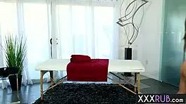 sexy big ass teen enjoys full body massage sex