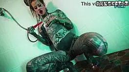 solo teen tests shower wand toy for epic squirting fun