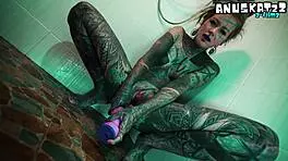 solo teen tests shower wand toy for epic squirting fun