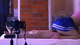 Cute young girlfriend cheats with friend in classroom exchanging sneaky glances before hardcore creampie fuck