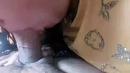 stranger recognizes latina babe on street demands deepthroat blowjob swallows hot cum