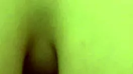 Best friend's virgin craves rough big tits handjob and dirty virginity loss