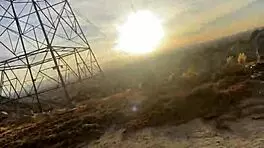 Petite ebony's big ass bent over for monster BBC doggystyle outdoors